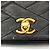Borsa a tracolla in pelle Chanel Nero - vista 6