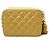 Borsa a tracolla Chanel Matelassé Diana con nappa e catena Nero Beige D'oro - vista 3