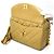 Borsa a tracolla Chanel Matelassé Diana con nappa e catena Nero Beige D'oro - vista 5