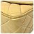 Borsa a tracolla Chanel Matelassé Diana con nappa e catena Nero Beige D'oro - vista 9