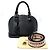 Borsa Louis Vuitton Alma BB in pelle Epi nera Nero - vista 14