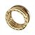 Bulgari Anello Bvlgari B.zero1 a 2 bande in oro giallo 18K D'oro