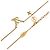 Collana Iconic Gold Louis Vuitton D'oro - vista 2