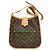 Borsa a tracolla Louis Vuitton M95173 Perfo Musette Verde chiaro Monogramma