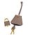Céline Borsa 2-Way Celine Cabas de France Marrone - vista 7