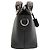 Borsa 2-Way Fendi By The Way Mini Marrone Nero - vista 3