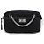 Chanel Reissue 2.55 Camera Case aus gestepptem Nylon in Schwarz Bicolor