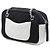 Chanel Reissue 2.55 Camera Case aus gestepptem Nylon in Schwarz Bicolor - Ansicht 2