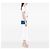 Prada Blue City Calf Double Zip Crossbody - vista 6
