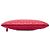 Clutch Chanel Red Medium Quilted Lambskin O Case Rosso - vista 3