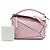 Borsa Puzzle LOEWE Medium in pelle di vitello rosa - vista 7