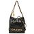 Borsa Chanel 22 Mini in vitello lucido nero