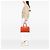 Hermès Orange Clemence Victoria II 35 Naranja - vista 5