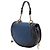 Bolsa Saddle Chanel Blue Small em pele de cordeiro acolchoada com detalhe de corrente Azul - vista 2