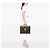 Louis Vuitton Brown Monogram Serviette Fermoir Marrom - vista 8