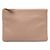 Clutch Burberry in pelle martellata marrone Carne