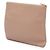 Clutch Burberry in pelle martellata marrone Carne - vista 2