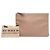 Clutch Burberry in pelle martellata marrone Carne - vista 7