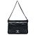 Chanel Black CC Quilted Lambskin Mineral Nights Flap Nero