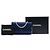 Portafoglio Chanel Blue CC Satin Diamond Stitch Wallet On Chain Blu navy - vista 7