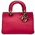 Borsa Diorissimo Mini in pelle rosa Dior