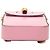 Bamboo Bolsa Gucci Mini em couro de bezerro rosa com alça de bambu - vista 3