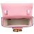 Bamboo Bolsa Gucci Mini em couro de bezerro rosa com alça de bambu - vista 4
