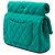 Clutch Roll Chanel in jersey trapuntato verde CC - vista 2