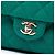 Clutch Roll Chanel in jersey trapuntato verde CC - vista 5