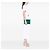 Clutch Roll Chanel in jersey trapuntato verde CC - vista 6