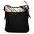 Bolsa crossbody em nylon Burberry com detalhe Nova Check preto