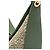 LOEWE Luna Hobo in tela Anagram verde - vista 5