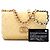 Chanel Yellow Tweed 19 Wallet On Chain Giallo - vista 7