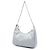 Borsa Prada Re Edition 2005 in Re Nylon Grigio Marrone - vista 2