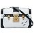 Clutch Trunk Louis Vuitton in pelle Epi bianca