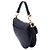 Borsa Saddle Dior Mini in pelle di vitello liscia nera Nero - vista 2
