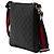 Borsa a Tracolla Gucci Small GG Supreme Web Nera Nero - vista 2