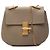 Chloé Drew Crossbody in pelle di vitello grana grossa marrone Small Taupe