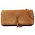 Borsa Saint Laurent Kate 99 in camoscio marrone con monogramma e nappina