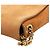 Borsa Saint Laurent Kate 99 in camoscio marrone con monogramma e nappina - vista 7