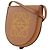 Borsa a tracolla LOEWE Mini Anagram Heel in pelle di vitello liscia marrone - vista 2