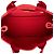 Prada Red Small Canvas Canapa Logo Tote Rot - Ansicht 4