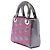 Dior Gray Anselm Reyle Mini Metallic Lambskin Cannage Lady Dior Marrone Grigio antracite - vista 2