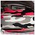 Dior Gray Anselm Reyle Mini Metallic Lambskin Cannage Lady Dior Marrone Grigio antracite - vista 4
