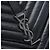 Saint Laurent College Satchel aus Lammleder mit Chevron-Steppung in Schwarz, Medium - Ansicht 5