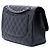Chanel Black Jumbo Classic Caviar Double Flap Schwarz - Ansicht 2