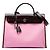 Hermès Pink Toile Verso Herbag Zip 31 Rosa