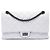 Chanel White Quilted Aged Calfskin Reissue 2.55 Double Flap 226 Bianco