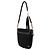 Borsa a tracolla con patta Gucci Black Small GG Canvas Britt Tassel Nero - vista 2
