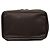 Bamboo Borsa Vanity Gucci in nylon marrone con bambù Marrone scuro - vista 3
